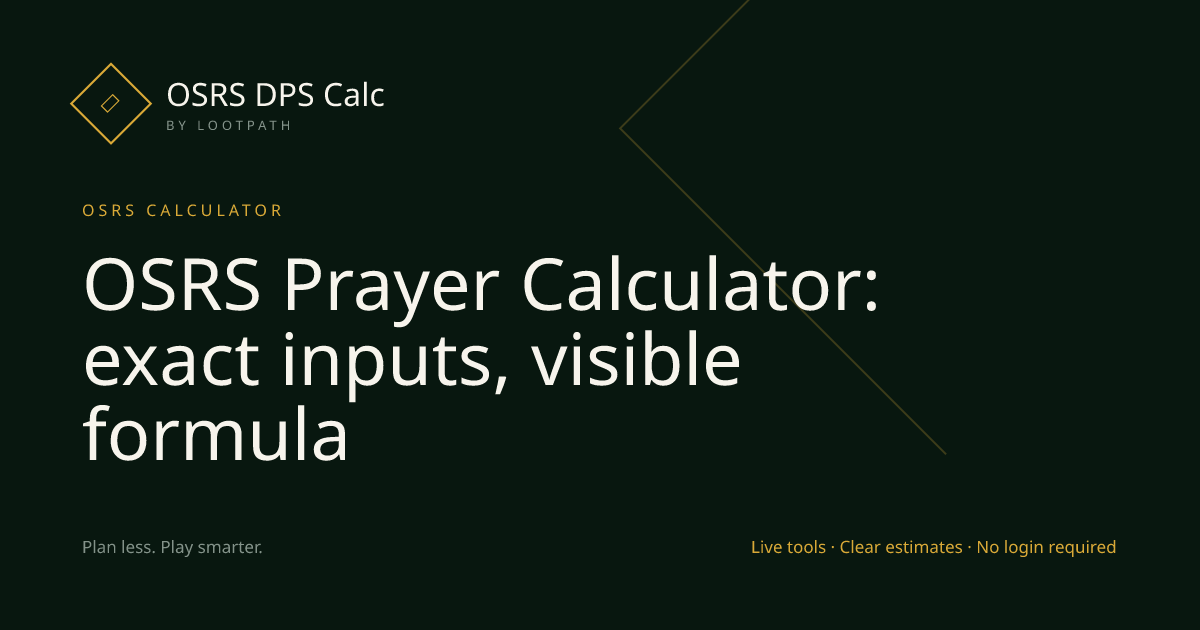 Prayer OSRS decision guide overview